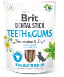 Brit Brit Dental Stick Teeth & Gums with Chamomile & Sage 7 buc