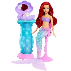 Disney Princess Disney Princess, Ariel, masuta de toaleta in forma de scoica, set si papusa Papusa