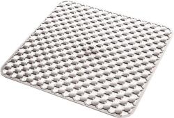 Aqualine Aqualine, GEO zuhany alátét 53x53cm csúszásgátló kezeléssel, gumi. fehér, 97535302 (97535302) (97535302)