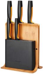 Fiskars 5 Db-os Késkészlet Bambusz Blokkban Fiskars Éles, Strapabíró Ajándék Állvány (1057552) | Fiskars Functional Form bambusz késblokk 5 db-os (1057552) (1057552)