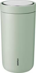 Stelton Термочаша To-Go Click с двойни стени от стомана 200 мл цвят мента (675-48)