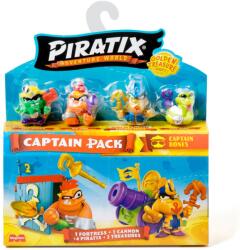 Piratix Set 4 figurine, Piratix, Golden Treasure, Captain Bones Figurina