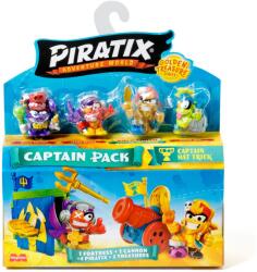 Piratix Set 4 figurine, Piratix, Golden Treasure, Captain Hat Trick Figurina