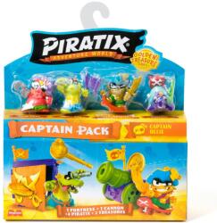 Piratix Set 4 figurine, Piratix, Golden Treasure, Captain Ollie Figurina