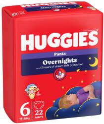 Huggies Scutece Huggies, Pants Overnights, Nr 6, 15-25 kg, 22 buc