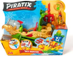 Piratix Set de joaca cu figurina Captain Wings, Piratix, Nava Sky Hunter Figurina
