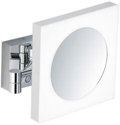 Kronenbach Universal kozmetikai tükör 20x20 cm négyzet alakú világítással króm 29.475. 255.0004 (294752550004)