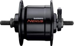 Shimano Nexus DH-C3000-3N dinamós első kerékagy (agydinamó), 36H, csavaros, felnifékes, 6V, 3W, túlfeszültség védelemmel, fekete