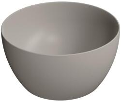 SAPHO GSI PURA kerámiamosdó, pultra helyezhető, átm: 42cm, matt tortora (885205) (885205)
