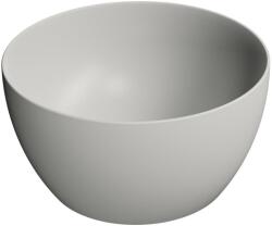 SAPHO GSI PURA kerámiamosdó, pultra helyezhető, átm: 42cm, matt cement (885217) (885217)
