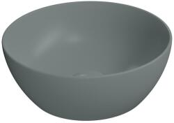 SAPHO GSI PURA kerámiamosdó, pultra helyezhető, átm: 32cm, matt agave (885404) (885404)