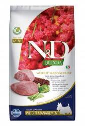 Farmina N&d Quinoa Dog Weight Mnmgnt Bárány & Brokkoli Mini 800g