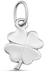 ÉkszerM Fehérarany Négylevelű Lóhere Medál AU 91279