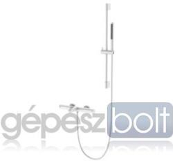 AREZZO design design ELEGANT termosztatikus kádtöltő csaptelep zuhanyszettel, matt fehér (AR-1295MW)