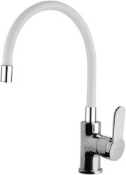 Euro Standard Eurostandard FLEX álló mosogató csaptelep - FEHÉR - flexibilis kifolyócsővel (46B7000064)