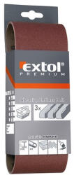 Extol csiszolószalag klt. 75×533mm 3 db P100 (8803530) - gardenet
