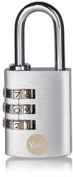 Yale Yale-Y151B/30/125/1 krómozott számkombinációs lakat (Y151B301251)
