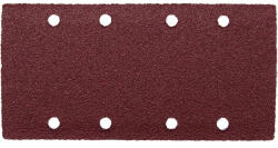 Extol csiszoló papír, 10 db, 93×185mm, P40, 8 lyuk, 8894003 csiszológéphez, tépőzáras (8803981) - gardenet