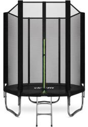 VirtuFit Trambulin biztonsági hálóval - fekete - 183 cm 183 CM fekete