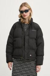 Dickies rövid kabát SCOBEY női, fekete, téli, oversize, DK0A4Z36 - fekete L