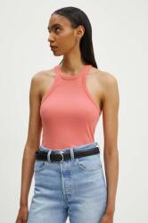 G-Star Raw pamut top x Sofi Tukker fehér - rózsaszín L