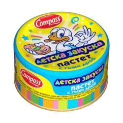  Пастет с гъши дроб Детска закуска Компас 100гр