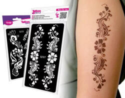 TyToo Body Art 2 darabos Testfestő sablon csomag S233-S237