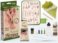 TyToo Body Art TyToo Instant Henna Szett Kéz és Láb mintákkal és olajjal