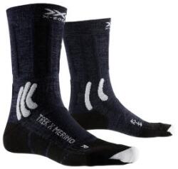 X-Bionic Trek X Merino Socks Șosete Midnight Blue/Arctic White 45-47 EU