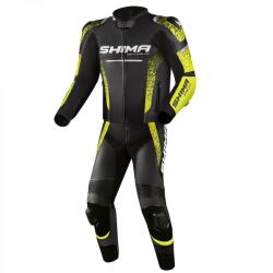 Shima Costum moto Shima STR 2.0 negru-galben fluo (MSHISTRKOMBFLUO)