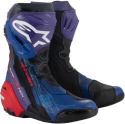 Alpinestars Ghete moto Alpinestars Supertech R Vented editie limitata Martinator Jorge Martin albastru-violet-rosu-negru (AIM130-603)