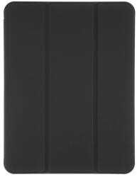  Tablettok Lenovo Tab M11 (TB-330, 11, 0 coll) - fekete smart case tablet tok, áttetsző hátlappal