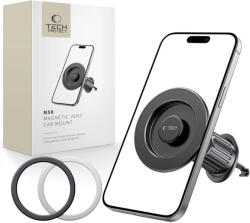 Tech-Protect N58 Mágneses MagSafe Autós Tartó - Fekete (5906302360871)