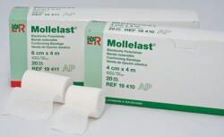 MOLLELAST pólya 4 cm x 4 m 19410 rugalmas pólya (lohmann)