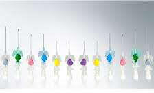 CHIRAFLEX Vénakanül (branül) 24g sárga chiraflex