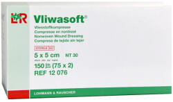 VLIWASOFT steril 5 x 5 cm (150 db/doboz) 12076 nedvszívó sebpárna (lohmann)