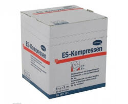 HARTMANN Mull lap es-kompressen steril 5 x 5cm 8 réteg 2 db/csomag 25csom/doboz (hartmann)