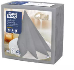 Tork szalvéta Linstyle, premium textilhatású, SZÜRKE, 39/1, 50db/csg, 12csg/karton (478728)