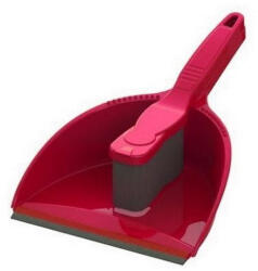  Kézi szemeteslapát + kefe szett piros (KETF222P)