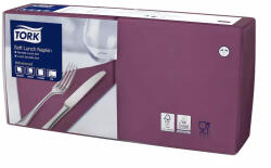 Tork szalvéta Soft Lunch Advanced 33/3 BÍBOR, 150 lap/csg, 10csg/karton - KÉSZLETKISÖPRÉS AKCIÓ (477865)