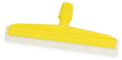 Igeax élelmiszeripari gumis padlólehúzó, univerzális nyélcsatlakozással, 35 cm sárga (1024Y) - szerek