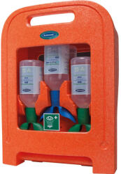 Actiomedic EYE CARE Medi2Protect TWIN I szemkimosó állomás 2 x 500 ml TWIN 0.9% nátrium-klorid oldattal + 1 x 500 ml TWIN BioPhos74 oldattal (500-200-10000) - szerek