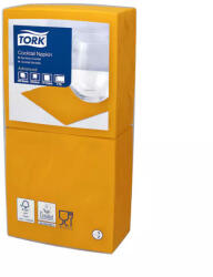 Tork szalvéta koktél, 24/2 NARANCSSÁRGA, 200 lap/csg, 12csg/karton (477831)
