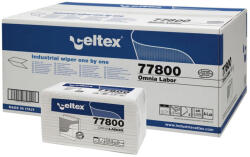 Celtex Omnia Labor hajtogatott kéztörlő fehér, 2 réteg, 25x30cm, 8x300ap/karton (77800)