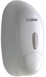 LOSDI habszappan adagoló ABS műanyag fehér 0, 9 literes (CJ1004) - szerek