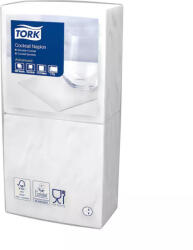 Tork szalvéta koktél, 24/2 FEHÉR, 200lap/csg, 12csg/karton (477534)