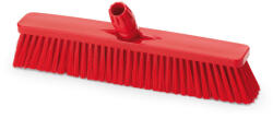 IGEAX élelmiszeripari tolóseprű, partvis fej, 45cm, 0, 5mm közepes sörtével, piros (1009RM) - szerek