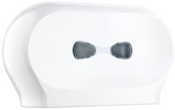 Mar Plast Linea PLUS dupla toalettpapír adagoló fehér 19cm (A77311) - szerek