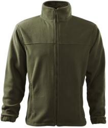 MALFINI Férfi fleece felső Jacket - Olajzöld | XXL (5019317)