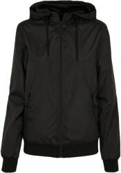 Build Your Brand Női széldzseki - Fekete / fekete | 3XL (BY130-1000303404)